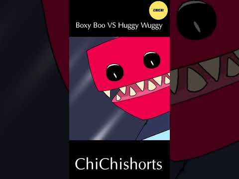 Boxy Boo VS Huggy Wuggy | Poppy Playtime Animation #poppyplaytime #shorts