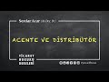 AGENT AND DISTRIBUTOR Commercial Law Courses Distance Education Corona