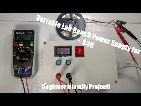 DIY - Variable Lab Bench Power Supply