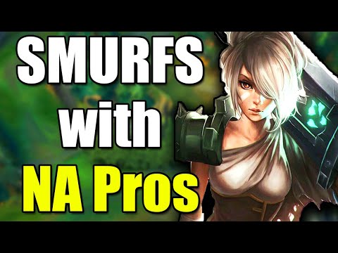 This Is How Rank 1 Challenger Riven SMURFS in NA Pros