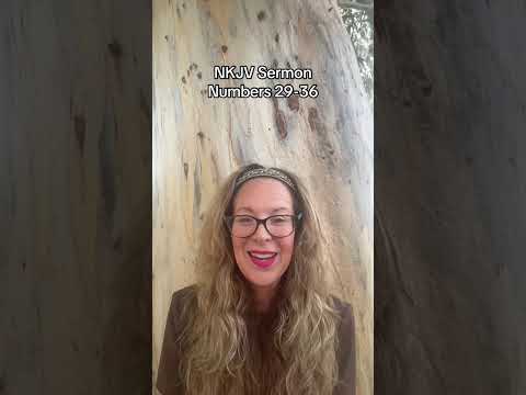 New King James Version Sermon: Numbers 29-36