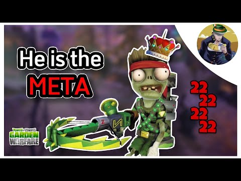 Super Commando: The King Of Garden Warfare 1's Meta (PVZ)