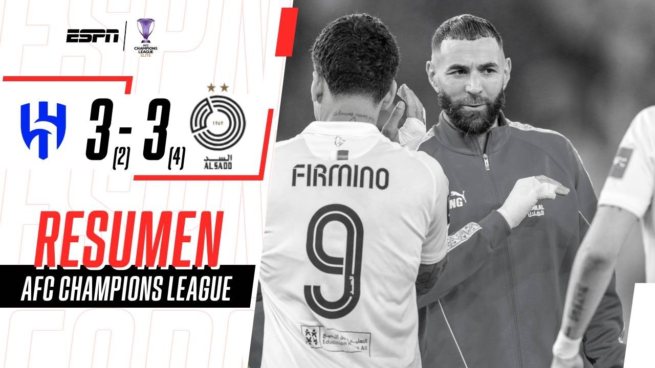 BENZEMA FALLÓ EL PENAL Y AL-HILAL SE DESPIDIÓ DE LA CHAMPINOS | Al-Hilal 3-3 Al-Sadd | RESUMEN