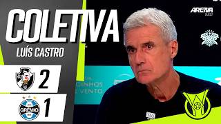 COLETIVA LUÍS CASTRO | AO VIVO | Vasco x Grêmio - Brasileirão 2026