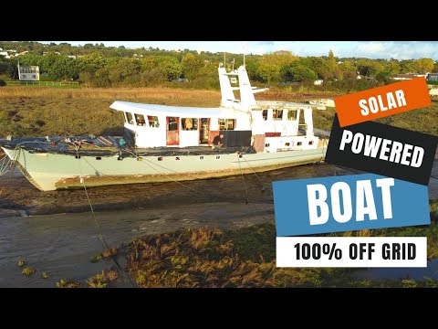 Ep 96 - Finally Getting All The Off Grid Power We Need! #boatrestoration  #official
