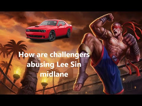How did Lee Sin midlane reached challenger with 70% win rate Ft.(Alien Hominid)