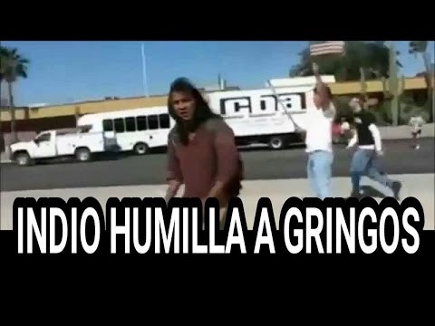 INDIO AMERICANO GRITA A GRINGOS : ustedes son los verdaderos ilegales aqui