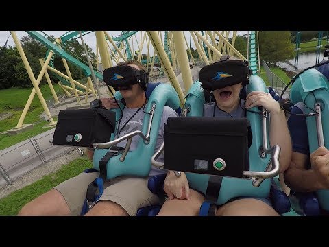 Our First Look At Kraken Unleashed VR Coaster | Full On Ride POV, Queue Tour & Ride Reviews!