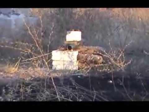 استهداف مقرات النظام بصواريخ محلية الصنع في بلدة المغير في ريف حماة من قبل كتيبة درع المصطفى