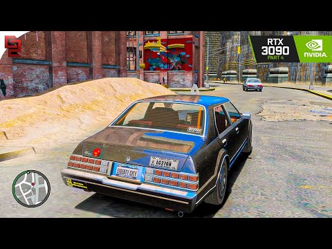 GTA IV on RTX 3090 - 'Bleed Out' Mission 8K Gameplay! GTA 4 Full Game Mission Walkthrough Part 4