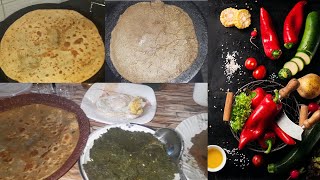 Sarsu ka sag, Bajray ki roti, Sag ka paratha Recipes #cooking