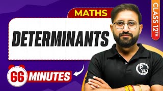 Determinants in 66 Minutes | Class 12th Maths | Mind Map Series