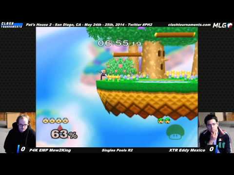 PH2 - XTR Eddy Mexico vs P4K Mew2King - SSBM