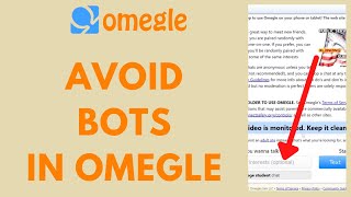How To Avoid Bots In Omegle (2023 UPDATE!)