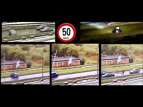 Ograniczenie 50km/h? Kto by tam przestrzegał