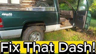 How to fix broken dash second gen Dodge Ram 94-01 EASY!