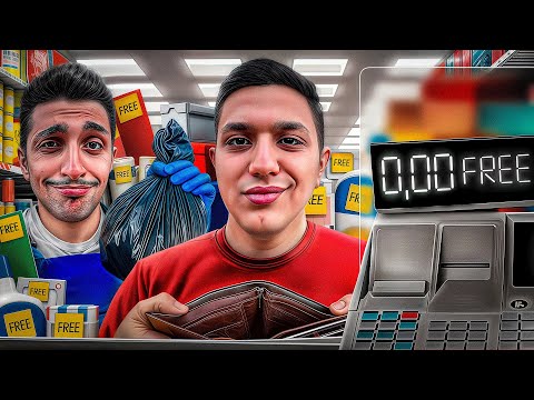 هر فروشگاهی رفتیم به جای پول ، کار کردیم ..! 🔥🛒