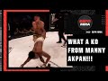 Manny Akpan’s knockout of the year candidate at Cage Warriors 136 | ESPN MMA