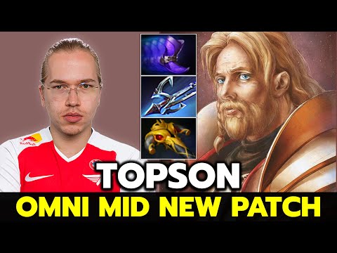 TOPSON Omniknight Mid New Meta - Dota 2 New Patch 7.33 (Fullmatch)