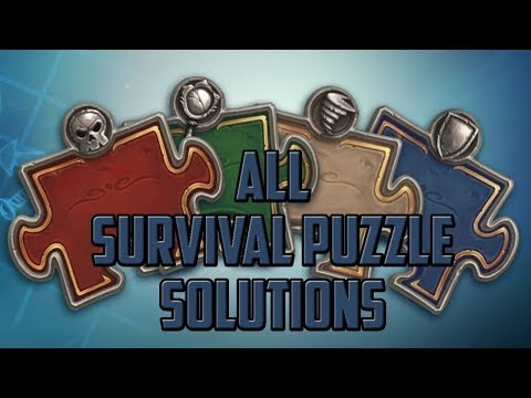 Survival Puzzle Solutions - Hearthstone Puzzle Labs