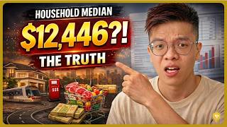 Singapore’s Household Median Income is now $12,446 per month?
