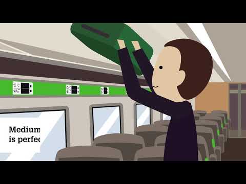 GWR Intercity Express Train luggage guide