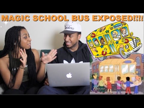 Couple Reacts : "Magic School Bus Exposed!" by Berleezy Reaction!!!