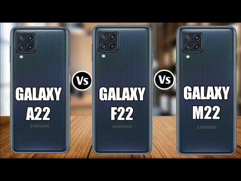 Samsung Galaxy A22 Vs Samsung Galaxy F22 Vs Samsung Galaxy M22