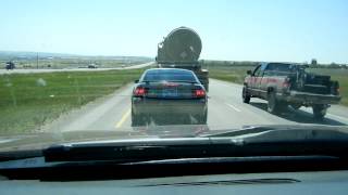 preview picture of video 'Crazy traffic in oil country (Williston, ND)'