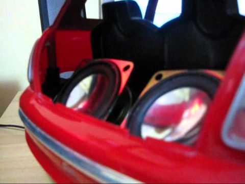 Mini Cooper 1/10 Con Impianto Audio ♫