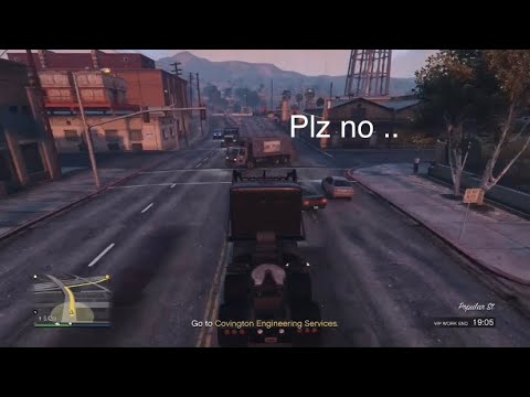 GTA 5; Phantom Wedge vs Garbage Truck