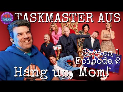 Let the cat out of the bag!  Taskmaster AUSTRALIA 1x02 Reaction - "Keep it clean and flowing."