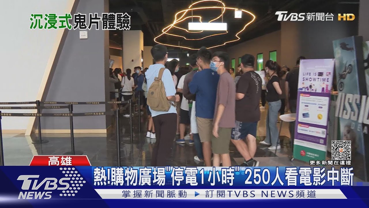 兇手是樹枝！高雄樂購廣場停電1小時　250人看電影中斷