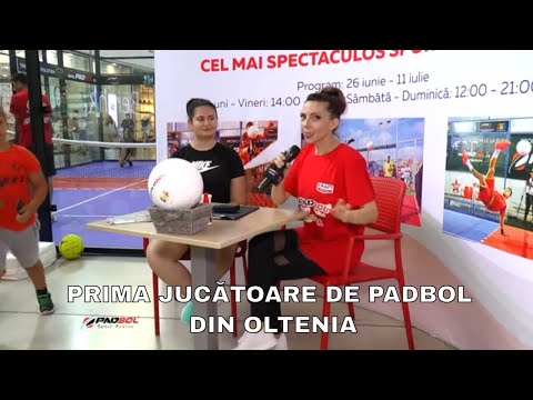 Alexandra, Prima Jucătoare De Padbol Din Oltenia!