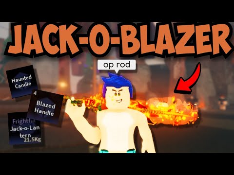 Erhalt der *NEUE* JACK-O-BLAZER-Rute in Fisch...