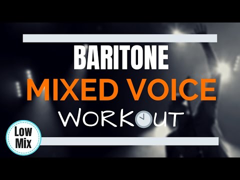 🎤 Daily MIXED VOICE Vocal Workout – Baritone Exercises to Strengthen Your Lower Mix 🎶