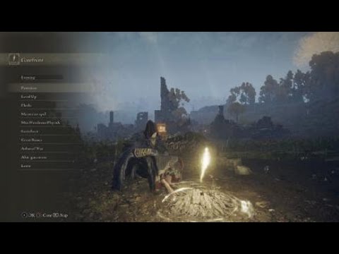 ELDEN RING™ Reaper with black flame 1.09