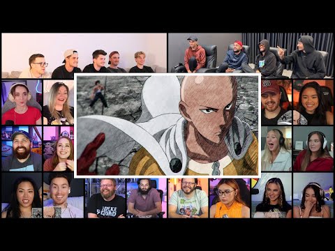 One Punch Man Season 2 Episode 8 Reaction Mashup