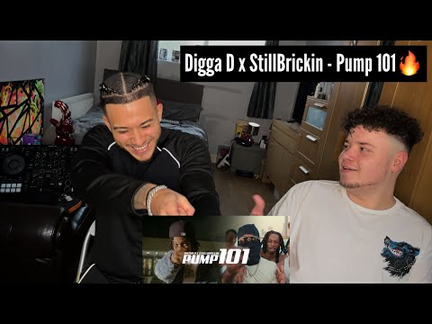 "WOW!"🔥 Digga D X StillBrickin - Pump 101 [REACTION]