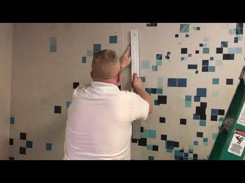 How To Double Cut Your Wallpaper Mural - Spencer Colgan