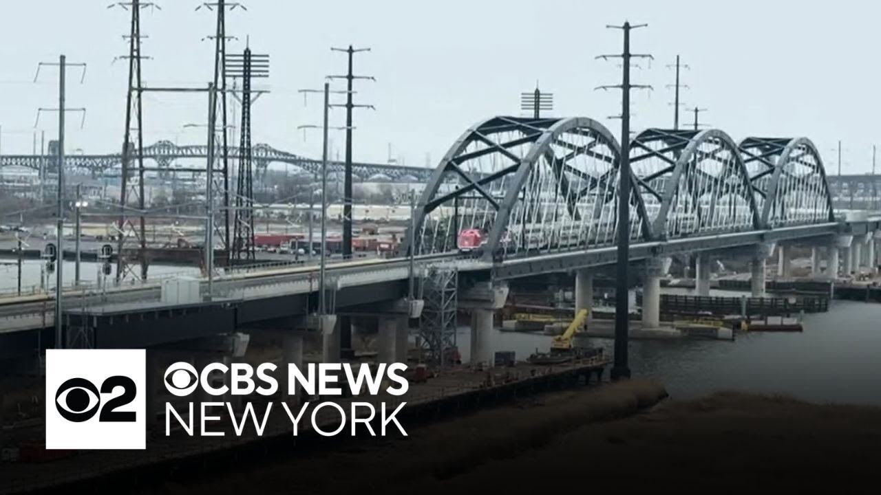 Work on first phase of new Portal Bridge North nearly complete