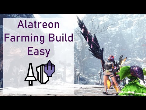 Easy Alatreon Farming Build - Lance (NEW META) - MHW Iceborne