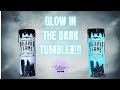 Glow In The Dark Tumbler | Black Flame Candle Tumbler | Drip Tumbler