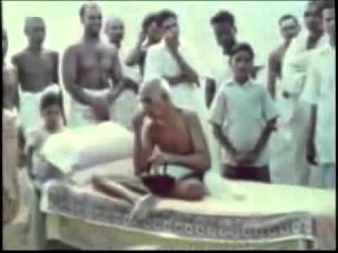 Ramana Maharshi Rare 1946 Documentary Footage Ramaji Satsang Enlightenment Meditation Advaita