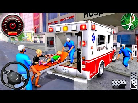 Ambulance City Rescue Simulator - 911 US Emergency Ambulance Driving 3D - Android Gameplay