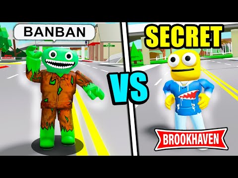 ODA TEAM JAUNE VS BANBAN 😱 Roblox Brookhaven RP