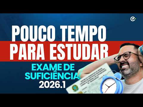A Estratégia 'PREGUIÇOSA' para Ser Aprovado no CFC 2026 🔴