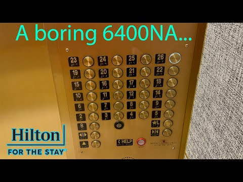 Schindler 6400NA Modernized traction Elevators @ The Hilton Boston Back Bay Boston MA