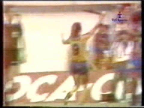 Gol de Rinaldi a Central (Boca 4-Central 1 22-02-87)
