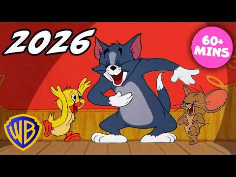 Laugh Your Way Into the New Year! 🥳 | Tom & Jerry MEGA COMPILATION | #KidsCartoons @wbkids​